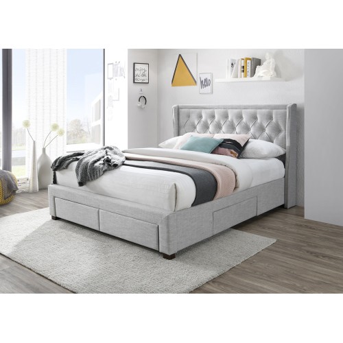 Shasta Upholstered Bedframe - Queen